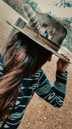 Load image into Gallery viewer, The Bareback Rider Fedora Hat

