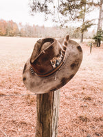 Load image into Gallery viewer, The Bareback Rider Fedora Hat
